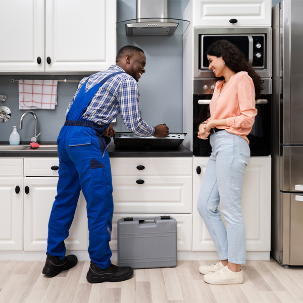 can you provide an estimate for cooktop repair before beginning any work in Rockwood